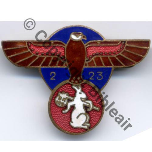 A0937  1936 A0937NH GB II.23 A.AUGIS-LYON 1Li Bol allonge Dos lisse irreg Src.entame 134Eur(x2) 
